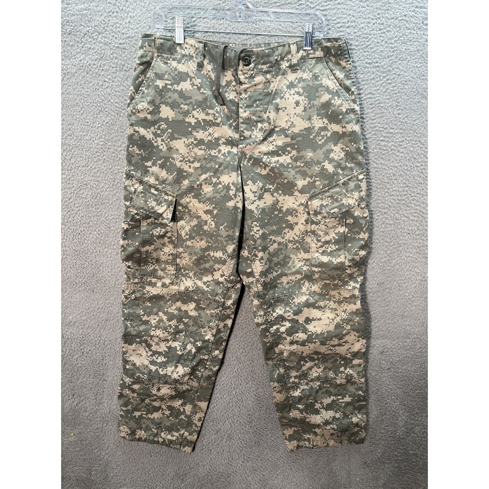 Military Pants Adult Medium Short Camouflage‎ Digital Camo Ripstop Tactical